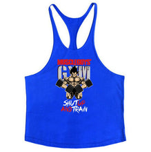 Load image into Gallery viewer, Bodybuilding Stringer Tank Tops Men Anime funny summer Tops No Pain No Gain vest Fitness clothing Cotton gym singlets