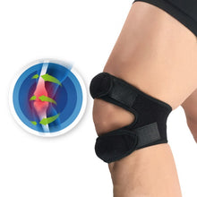 Load image into Gallery viewer, New 1PCS Pressurized Knee Wrap Sleeve Support Bandage Pad Elastic Braces Knee Hole Kneepad Safety Basketball Tennis Cycling