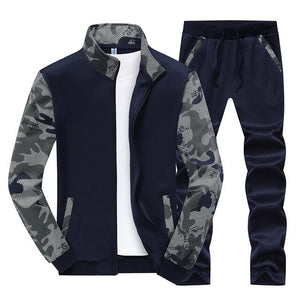BOLUBAO Brand Men Tracksuits New Summer Autumn Men's Sweatshirt + Pants Sets Casual Male Sporting Suits