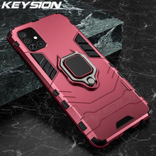 Load image into Gallery viewer, KEYSION Shockproof Case for Samsung A51 A71 A31 Phone Cover for Galaxy S20 Ultra S10 Lite Note 10 Plus A50 A70 A40 A10 A01 A21S