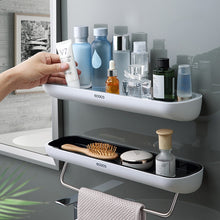Load image into Gallery viewer, Adhesive Bathroom Shelf Organizer Wall Mounted Shampoo Spices Shower Storage Rack Holder Bathroom Accessories