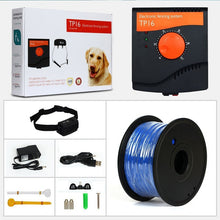 Load image into Gallery viewer, TP16 Pet Dog Electric Fence System Rechargeable Waterproof Shock Adjustable Dog Training Collar Electronic Pet Fencing System