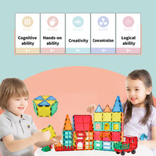 Load image into Gallery viewer, Zunammy 60 Piece Magnetic Tiles Set