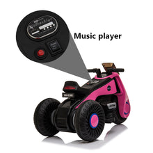 Load image into Gallery viewer, Children&#39;s Electric Motorcycle 3 Wheels Double Drive
