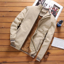 Load image into Gallery viewer, NaranjaSabor Jackets Men&#39;s Casual Cool Jacket Male Fashion Baseball Hip Hop Streetwear Coats Slim Fit Coat Brand Clothing N553