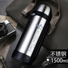 Load image into Gallery viewer, Pinkah Thermos 1.2L 1.5L 1.9L Large Capacity Over 48H Insulation Vacuum Kettle With Shoulder Strap Outdoor with Handle Water Pot