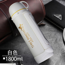 Load image into Gallery viewer, Pinkah Thermos 1.2L 1.5L 1.9L Large Capacity Over 48H Insulation Vacuum Kettle With Shoulder Strap Outdoor with Handle Water Pot