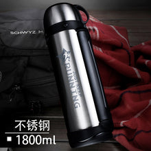 Load image into Gallery viewer, Pinkah Thermos 1.2L 1.5L 1.9L Large Capacity Over 48H Insulation Vacuum Kettle With Shoulder Strap Outdoor with Handle Water Pot