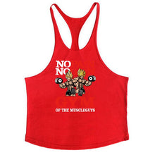Load image into Gallery viewer, Bodybuilding Stringer Tank Tops Men Anime funny summer Tops No Pain No Gain vest Fitness clothing Cotton gym singlets