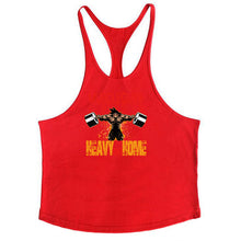 Load image into Gallery viewer, Bodybuilding Stringer Tank Tops Men Anime funny summer Tops No Pain No Gain vest Fitness clothing Cotton gym singlets
