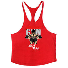 Load image into Gallery viewer, Bodybuilding Stringer Tank Tops Men Anime funny summer Tops No Pain No Gain vest Fitness clothing Cotton gym singlets