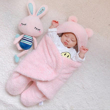 Load image into Gallery viewer, baby blanket swaddle cotton soft newborn baby swaddle me wrap sleepping bag decke cobertor infantil bebek battaniye cobijas bebe