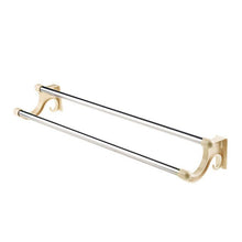 Load image into Gallery viewer, Bathroom Stainless Steel Towel Racks Holder Shelf Bath Organizer Toilet Kitchen Washroom Seamless Sticker Wall Mounted Rack