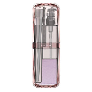 Travel Toothbrush Cup Storage organizer box Toothpaste holder toothbrush make up case Toiletries bathroom washroom accessor