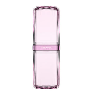 Travel Toothbrush Cup Storage organizer box Toothpaste holder toothbrush make up case Toiletries bathroom washroom accessor