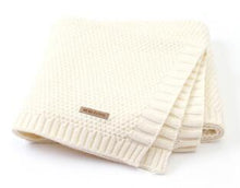 Load image into Gallery viewer, MOTOHOOD Kids Blanket Casual Baby Blankets Knitted Newborn Swaddle Wrap Soft Toddler Sofa Crib Quilt Baby Stroller Blanket