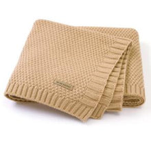Load image into Gallery viewer, MOTOHOOD Kids Blanket Casual Baby Blankets Knitted Newborn Swaddle Wrap Soft Toddler Sofa Crib Quilt Baby Stroller Blanket