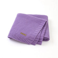 Load image into Gallery viewer, MOTOHOOD Kids Blanket Casual Baby Blankets Knitted Newborn Swaddle Wrap Soft Toddler Sofa Crib Quilt Baby Stroller Blanket