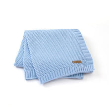 Load image into Gallery viewer, MOTOHOOD Kids Blanket Casual Baby Blankets Knitted Newborn Swaddle Wrap Soft Toddler Sofa Crib Quilt Baby Stroller Blanket