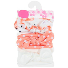 Load image into Gallery viewer, New 3pcs/lot Fashion Baby Nylon Bow Headband Newborn Bowknot Round Ball Headwrap Flower Turban Girls Kids Hair Bands Gift Sets
