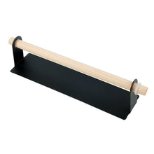 Load image into Gallery viewer, Bathroom Wood Towel Hanger Rack Bar Kitchen Cabinet Cling Film Rag Hanging Holder Organizer Toilet Roll Paper Holder Shelf