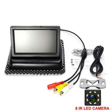 Load image into Gallery viewer, 4.3 inch HD Foldable Car Rear View Monitor Reversing LCD TFT Display with Night Vision Backup Rearview Camera for Vehicle