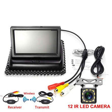 Load image into Gallery viewer, 4.3 inch HD Foldable Car Rear View Monitor Reversing LCD TFT Display with Night Vision Backup Rearview Camera for Vehicle