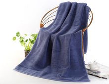 Load image into Gallery viewer, Egyptian Cotton beach towel Terry Bath Towels bathroom 70*140cm 650g Thick Luxury Solid for SPA Bathroom Bath Towels for Adults