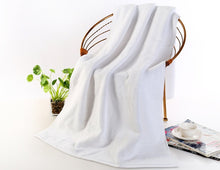 Load image into Gallery viewer, Egyptian Cotton beach towel Terry Bath Towels bathroom 70*140cm 650g Thick Luxury Solid for SPA Bathroom Bath Towels for Adults