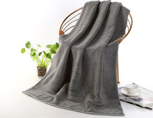 Load image into Gallery viewer, Egyptian Cotton beach towel Terry Bath Towels bathroom 70*140cm 650g Thick Luxury Solid for SPA Bathroom Bath Towels for Adults