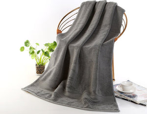 Egyptian Cotton beach towel Terry Bath Towels bathroom 70*140cm 650g Thick Luxury Solid for SPA Bathroom Bath Towels for Adults