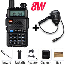 Load image into Gallery viewer, Powerful Baofeng UV-5R 8W Walkie Talkie VHF UHF Transceiver UV 5R Amateur Ham CB Radio Station 8Watts 10km Hunting Transmitter