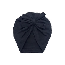 Load image into Gallery viewer, Baby Headband Hat Bowknot Print Cotton Stretchy Turban Headband Infant Head Wrap Beanie Hat Girls Headwear Baby Hair Accessories
