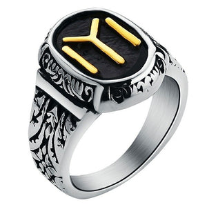 Silver Kayi Obasi Flag Ottoman Empire Stainless Steel Mens Ring Ottomans Seal Kayi Ertugrul Men Ring Jewelry Anillo Hombr