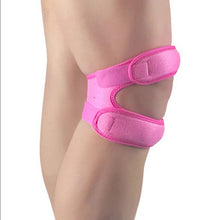 Load image into Gallery viewer, New 1PCS Pressurized Knee Wrap Sleeve Support Bandage Pad Elastic Braces Knee Hole Kneepad Safety Basketball Tennis Cycling