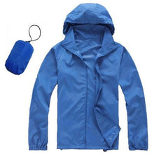 Load image into Gallery viewer, DIMUSI  Men&#39;s Brand Quick Dry Skin Coat Sunscreen Waterproof UV Women thin Army Outwear Ultra-Light Windbreake Jacket 3XLYA105