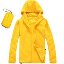 Load image into Gallery viewer, DIMUSI  Men&#39;s Brand Quick Dry Skin Coat Sunscreen Waterproof UV Women thin Army Outwear Ultra-Light Windbreake Jacket 3XLYA105