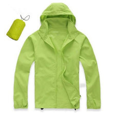 Load image into Gallery viewer, DIMUSI  Men&#39;s Brand Quick Dry Skin Coat Sunscreen Waterproof UV Women thin Army Outwear Ultra-Light Windbreake Jacket 3XLYA105