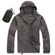 Load image into Gallery viewer, DIMUSI  Men&#39;s Brand Quick Dry Skin Coat Sunscreen Waterproof UV Women thin Army Outwear Ultra-Light Windbreake Jacket 3XLYA105