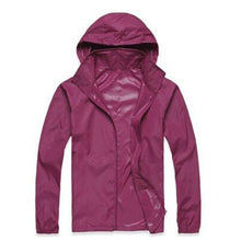 Load image into Gallery viewer, DIMUSI  Men&#39;s Brand Quick Dry Skin Coat Sunscreen Waterproof UV Women thin Army Outwear Ultra-Light Windbreake Jacket 3XLYA105