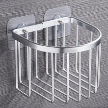 Load image into Gallery viewer, Bathroom Shower Shelf  Holder Stainless Steel Corner Storage Rack Shampoo Soap Cosmetic Shelves Wall Mounted Kitchen Organizer
