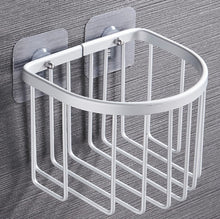 Load image into Gallery viewer, Bathroom Shower Shelf  Holder Stainless Steel Corner Storage Rack Shampoo Soap Cosmetic Shelves Wall Mounted Kitchen Organizer
