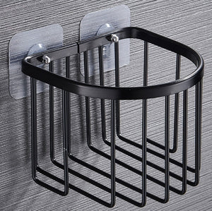 Bathroom Shower Shelf  Holder Stainless Steel Corner Storage Rack Shampoo Soap Cosmetic Shelves Wall Mounted Kitchen Organizer