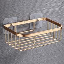 Load image into Gallery viewer, Bathroom Shower Shelf  Holder Stainless Steel Corner Storage Rack Shampoo Soap Cosmetic Shelves Wall Mounted Kitchen Organizer