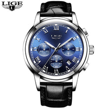 Load image into Gallery viewer, LIGE Mens Watches Fashion Top Brand Luxury Business Automatic Mechanical Watch Men Casual Waterproof Watch Relogio Masculino+Box