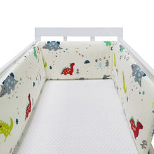 Load image into Gallery viewer, baby nursery Nordic Stars Design Baby Bed Thicken Bumper One-piece Crib Around Cushion Cot Protector Pillows Newborns Room Decor