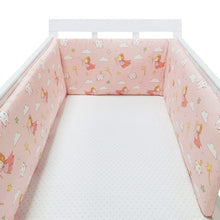 Load image into Gallery viewer, baby nursery Nordic Stars Design Baby Bed Thicken Bumper One-piece Crib Around Cushion Cot Protector Pillows Newborns Room Decor