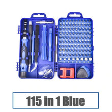 Load image into Gallery viewer, KINDLOV 112 in 1 Screwdriver Set of Screw Driver Bit Set Multi-function Precision Mobile Phone Repair Device Hand Tools Torx Hex