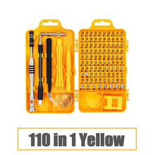 Load image into Gallery viewer, KINDLOV 112 in 1 Screwdriver Set of Screw Driver Bit Set Multi-function Precision Mobile Phone Repair Device Hand Tools Torx Hex