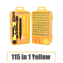 Load image into Gallery viewer, KINDLOV 112 in 1 Screwdriver Set of Screw Driver Bit Set Multi-function Precision Mobile Phone Repair Device Hand Tools Torx Hex